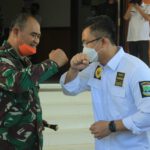 Wakil Gubernur Banten Andika Hazrumy menerima kunjungan Komandan Kodim 0602 Serang