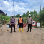 Ciptakan Situasi Kondusif, Personel Ditpamobvit Polda Banten Periksa PLTU 3 Lontar