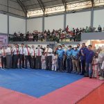 Danramil 0219/Cikande Sekaligus Ketua Umum Inkai Banten Dampingi Walikota Tangerang Buka Kejuaraan Liga Karate Inkai Banten Ke-IV Tahun 2022