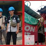 Terbukti Curi Listrik : Proyek Drainase Jalan Jatijajar 2 Depok Tanpa Papan Proyek di Duga Proyek Siluman